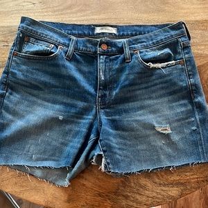 Madewell denim cut offs